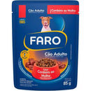 Ração Úmida Faro Cordeiro Ao Molho Cães Adultos 85g