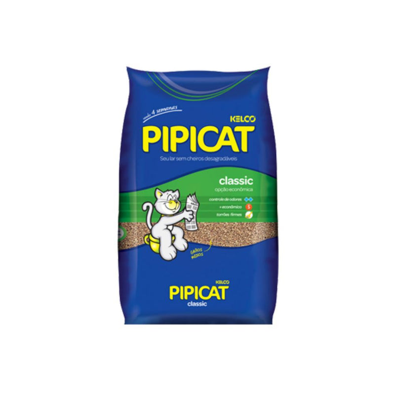 Areia Higiênica Para Gatos PipiCat Classic 4kg