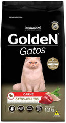 Ração Golden Gatos Adultos Carne 1kg