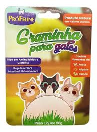 Graminha Natural Para Gatos Prófeline 50g