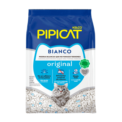 PipiCat Bianco Granulado Higiênico Para Gatos 1,8Kg