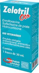 Zelotril Otológico Para Cães 30ml