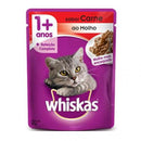 Ração Úmida Whiskas Carne Ao Molho Gatos Adultos 85g