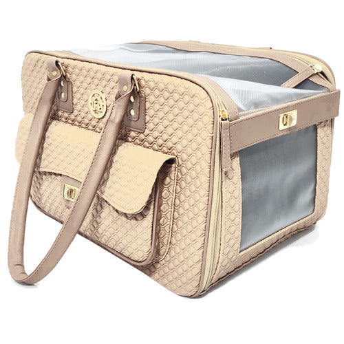 Bolsa de Transporte Fechada De Luxo - Cães e Gatos