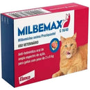 Milbemax Vermífugo Gatos 2 a 8kg C/2 Comprimidos Elanco