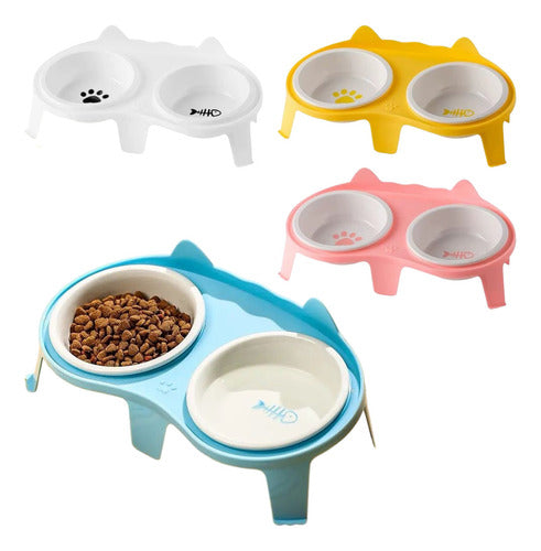 Comedouro Pet Ceramica - Cores Variadas