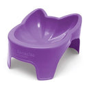 Comedouro Alto Gatos Filhotes - 100ml Roxo