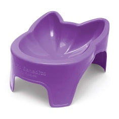 Comedouro Alto Gatos Filhotes - 100ml Roxo
