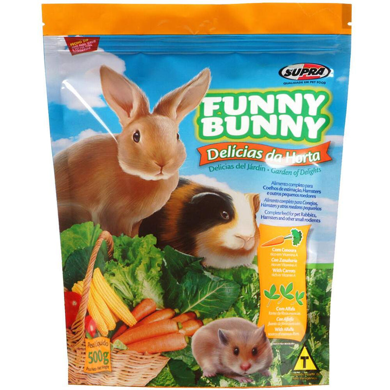 Ração Para Roedores Funny Bunny Delícias da Horta 500g