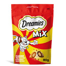 Petisco Dreamies Mix Carne e Frango para Gatos Adultos 80g