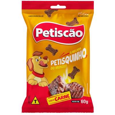 Bifinho Petiscão Petisquinho Sabor Carne 60g
