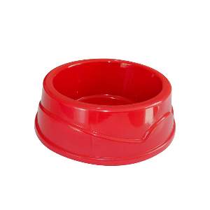 Comedouro Plastico Fourplast - 300ml Vermelho
