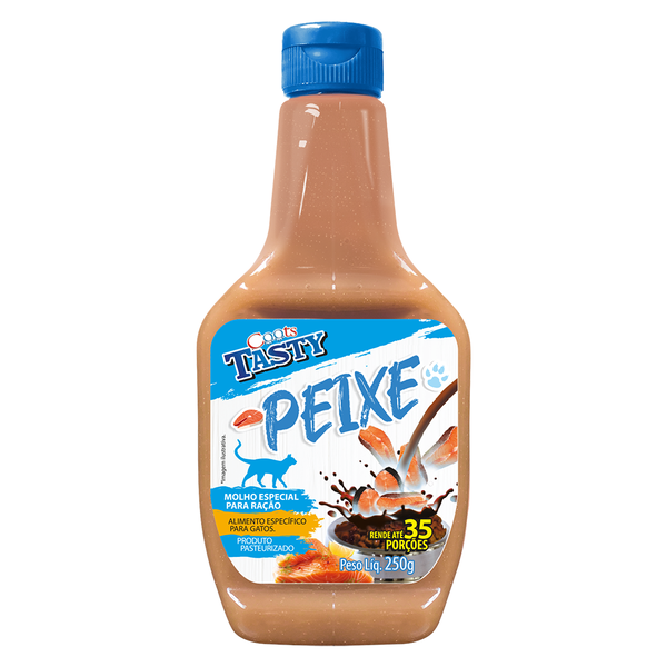 Molho Especial Coots Tasty Peixe para Gatos 250g