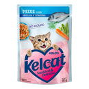 Ração Úmida Kelcat Peixe com Ervilha e Cenoura 85g