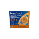 NexGard Spectra Antipulgas e Vermífugo Cães 2 a 3,5kg 3 Tabletes