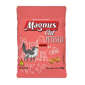 Petisco Magnus Cat Carne 40g