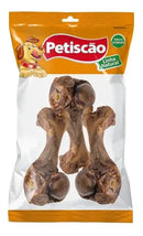 Osso Mini Fêmur Defumado Petição Para cães C/ 3 Unidades