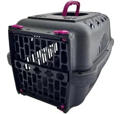 Caixa de Transporte N°3 Falcon Black Lilás Durapets