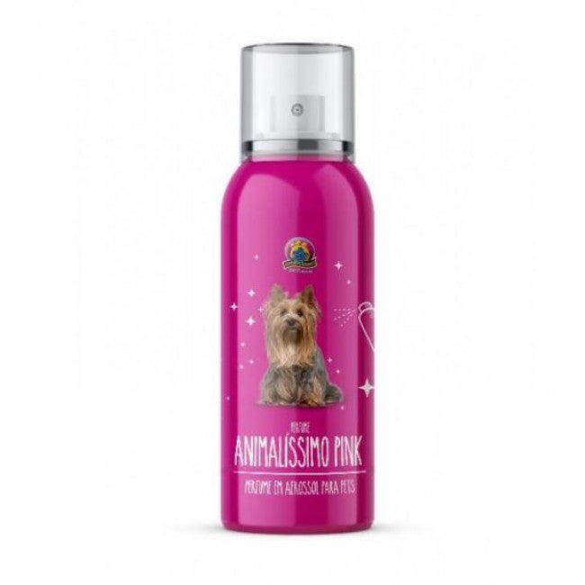 Perfume Aerosol Para Pets Animalissimo Pink 150ml
