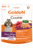 Golden Cookie Cães Adultos Pequeno Porte Carne, Cenoura e Espinafre 350g