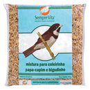 Mistura P/Coleirinha,Papa Capim e Bigodinho 500g Sempre Vita