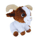 Bode de Pelúcia S2 Toys Marrom e Branco