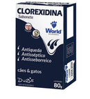 Sabonete Clorexidina World Para Cães e Gatos 80g
