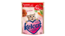 Ração Úmida Kelcat Carne com Ervilha e Cenoura 85g