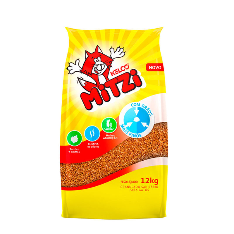 Mitzi Areia Higiênica Granulada  12kg