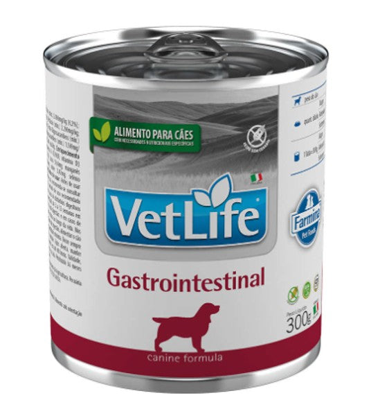 Ração Úmida Vet Life Gastrointestinal Farmina 300 g