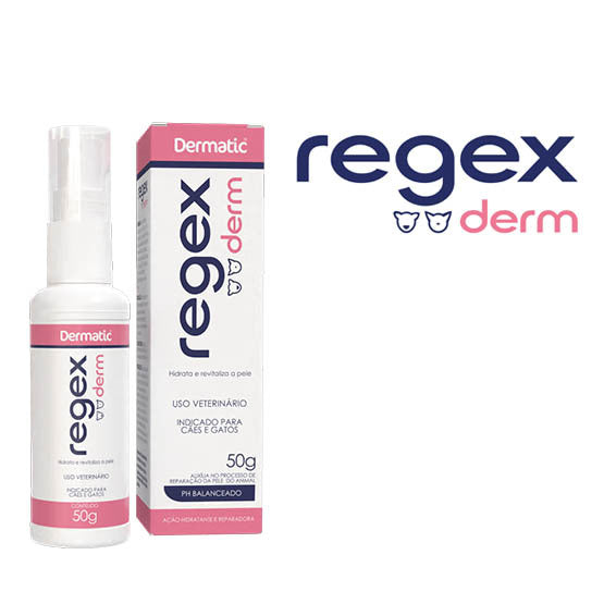 Regex Derm 50gr - Gel Revitalizante da Pele e da Pelagem