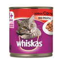 Ração Úmida Whiskas Carne  Lata