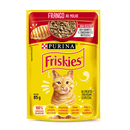 Sache Purina Friskies Frango ao Molho Gatos Adultos 85g
