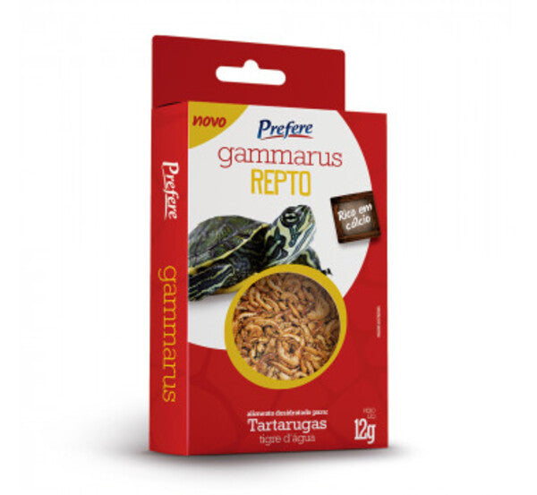 Alimento Prefere Gammarus para Tartarugas Tigre D'água 12g
