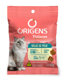 Origens Petisco para Gatos Adultos Bolas de Pelo Sabor Carne 40g