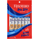 Dog Stix Finotrato Sabor Carne Com 6 Unidades De 15g