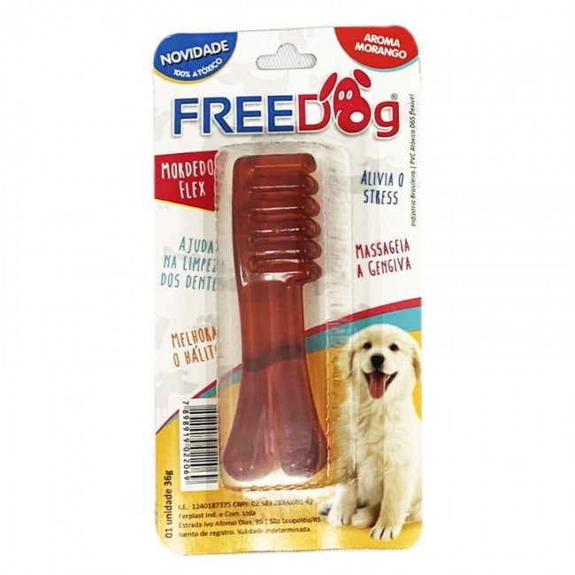 Freedog Mordedor Flex Morango G 36g