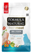 Ração Fórmula Natural Fresh Meat Cães Sênior Mini/Pequeno Frango 1kg