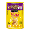 Ração Úmida Friskies Gatos Adultos Cordeiro Ao Molho 85g