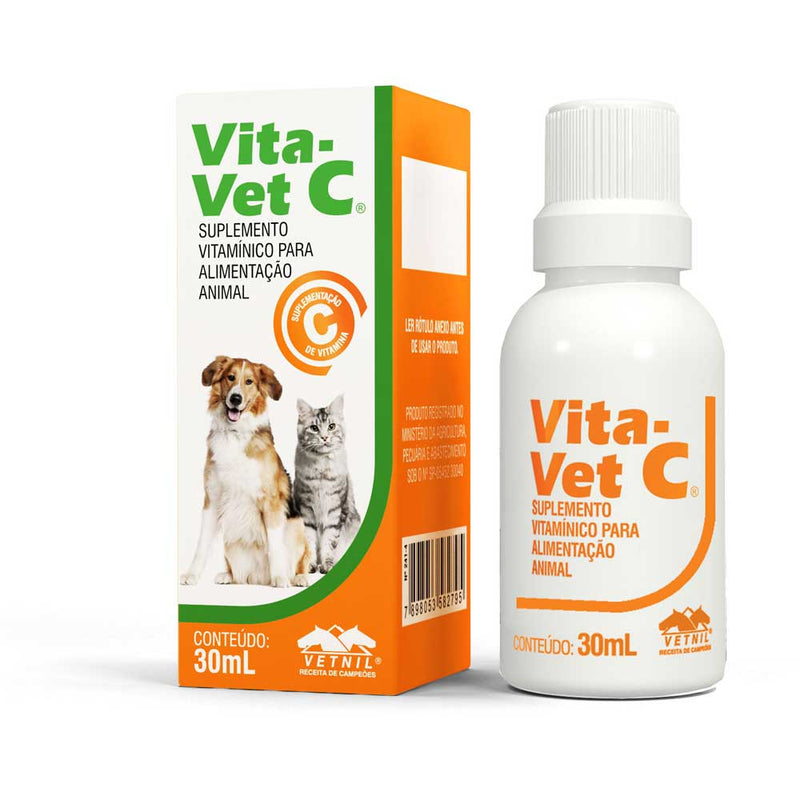 Vita Vet C Suplemento Vitamínico 30ml
