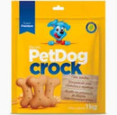 Biscoito Pet Dog Crock Tradicional para Cães 1Kg