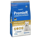 Ração Premier Ambientes Internos Cães Filhotes Raças Pequenas Frango E Salmão  2,5kg