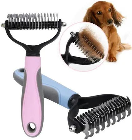 Desembaraçador De Pelos Longos Para Pet Rasqueadeira G