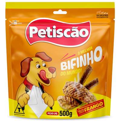 Bifinho Petiscão Palito Sabor De Frango 500g