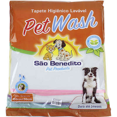 Tapete Higiênico Lavável 100cmx90cm-Pet Wash