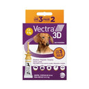 Vectra 3D Antipulgas E Carrapatos Cães 1,5-4kg C/3 Pipetas De 0,8ml