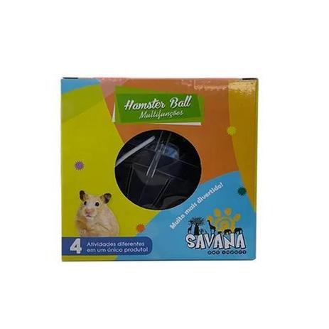 Hamster Ball Multifunções Globo C/Suporte-Savana
