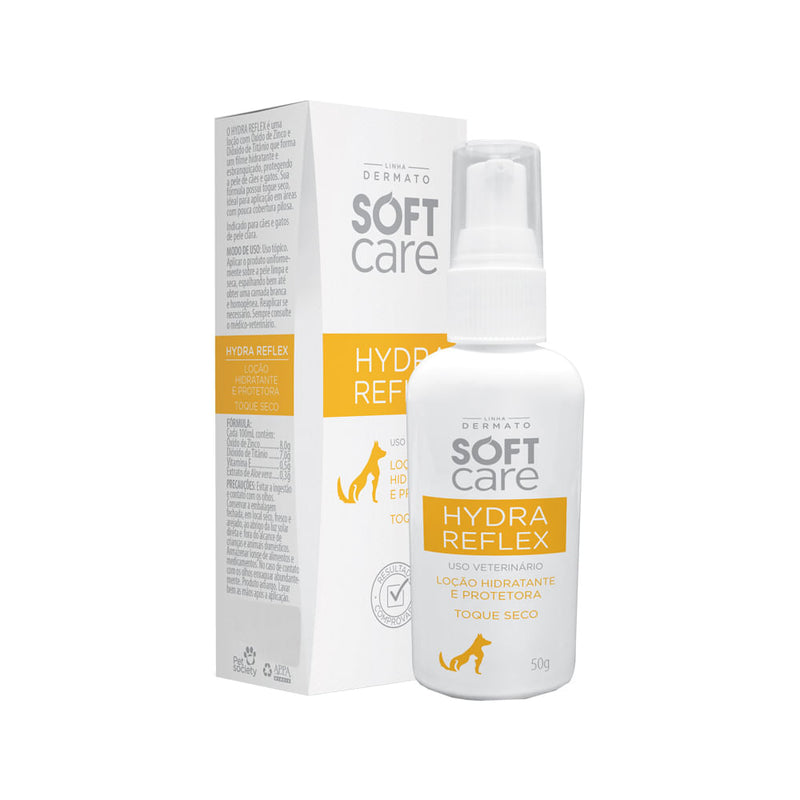 Soft Care Hidra Reflex Loção Hidratante Pet Society 50ml