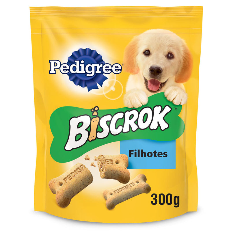 Biscoito Biscrok Pedigree Filhotes 300g