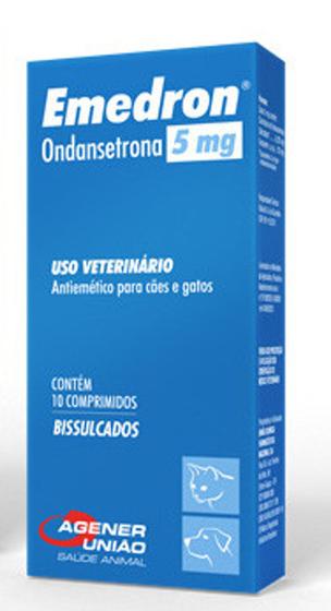 Emedron 5mg Antiemético Para Cães e Gatos Agener União
